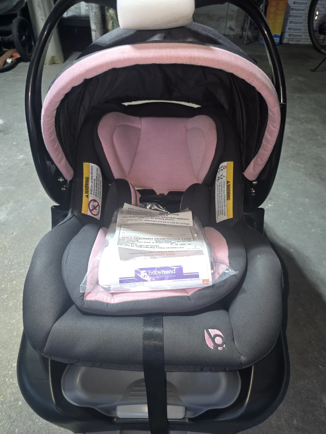 Baby Trend Infant Car Seat - Pink