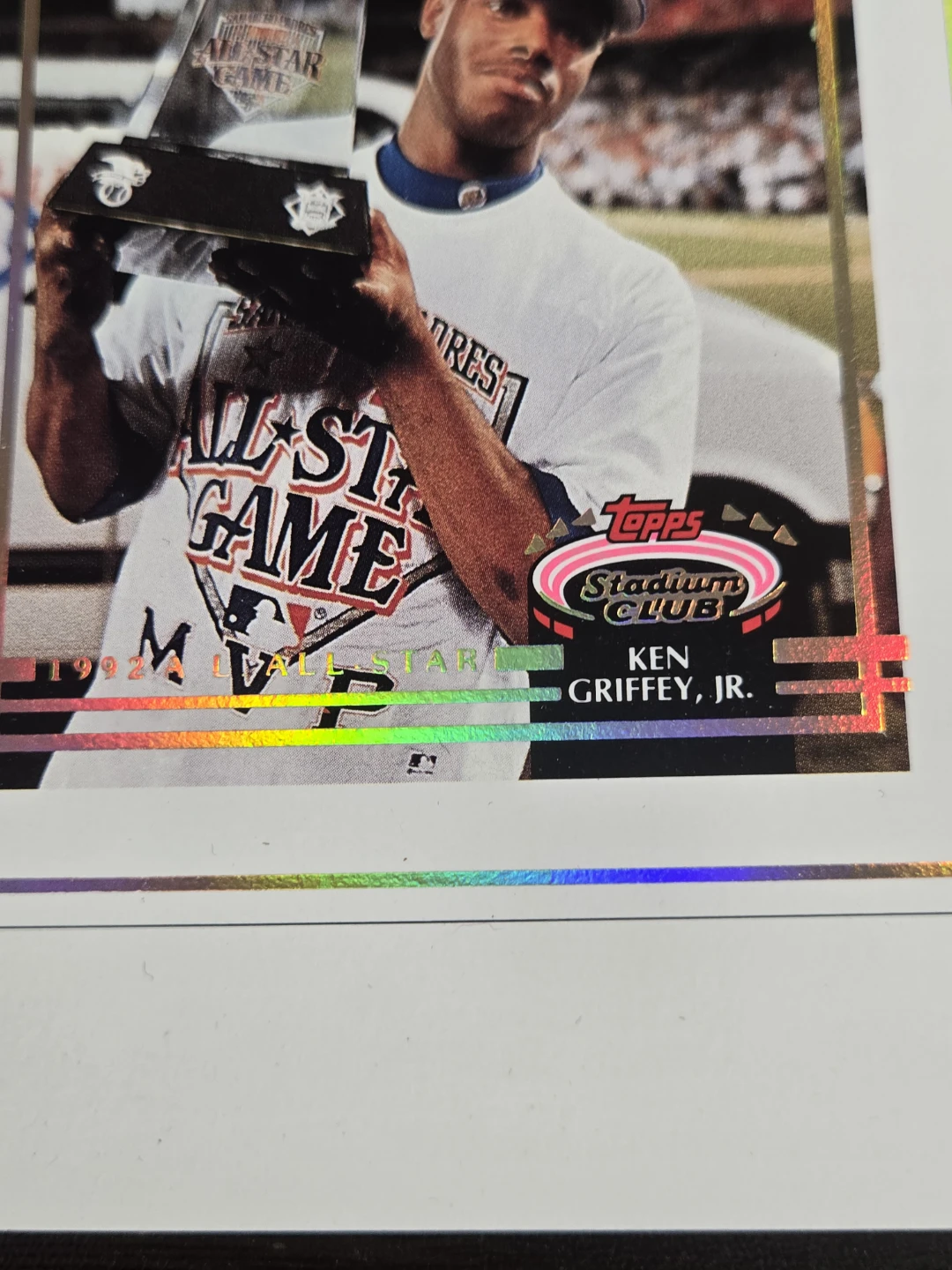 1993 Topps Stadium Club Ken Griffey Jr. MVP Baseball Card