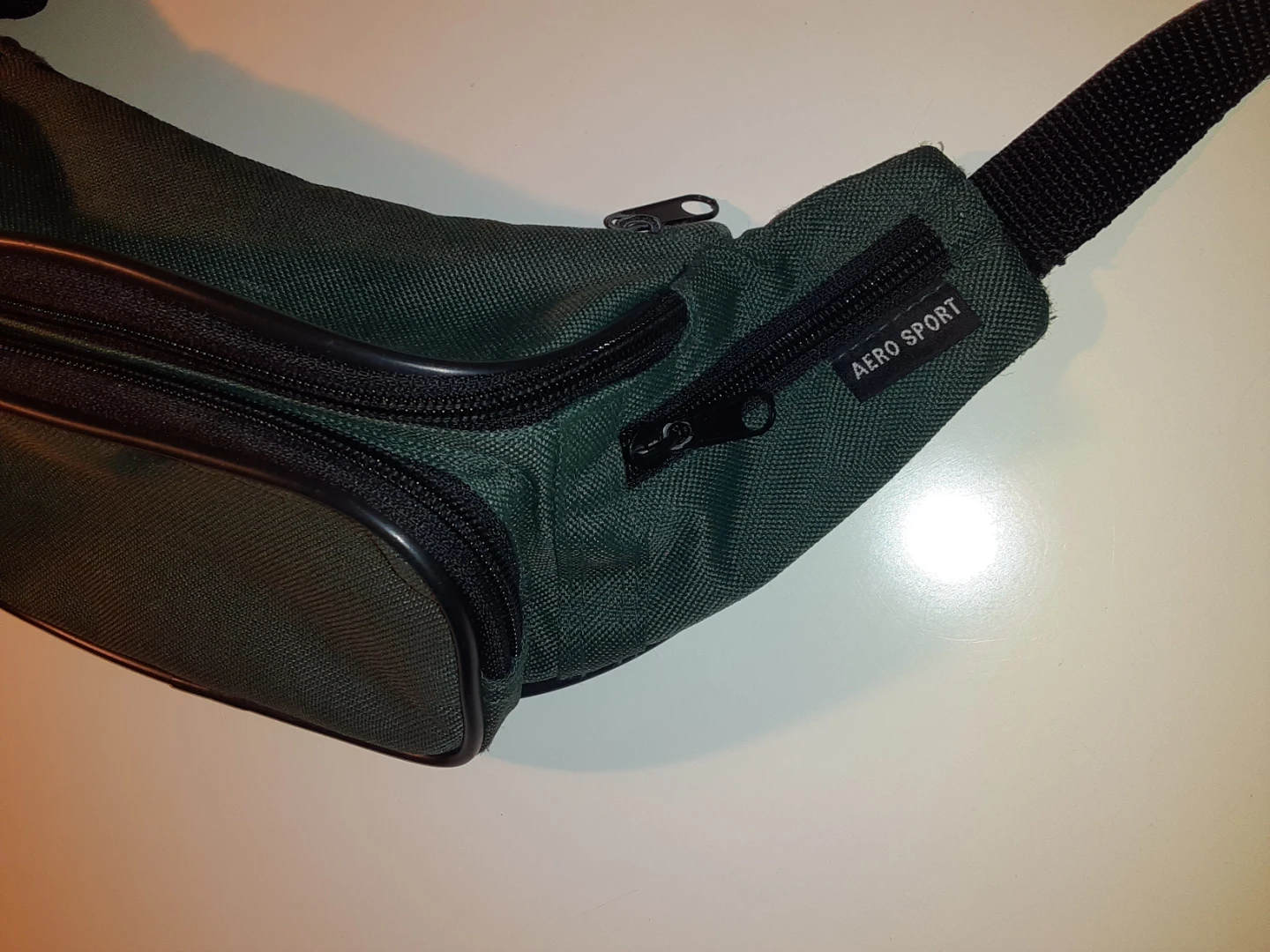(-) Dark Navy Green Fanny Pack | Aero Sport (-)