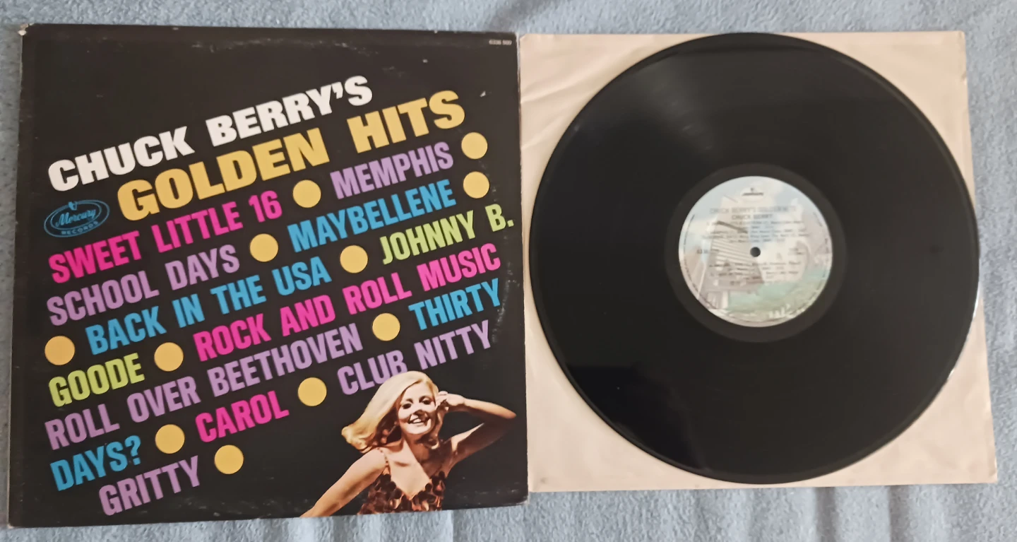 Chuck Berry's Golden Hits Vinyl Record LP