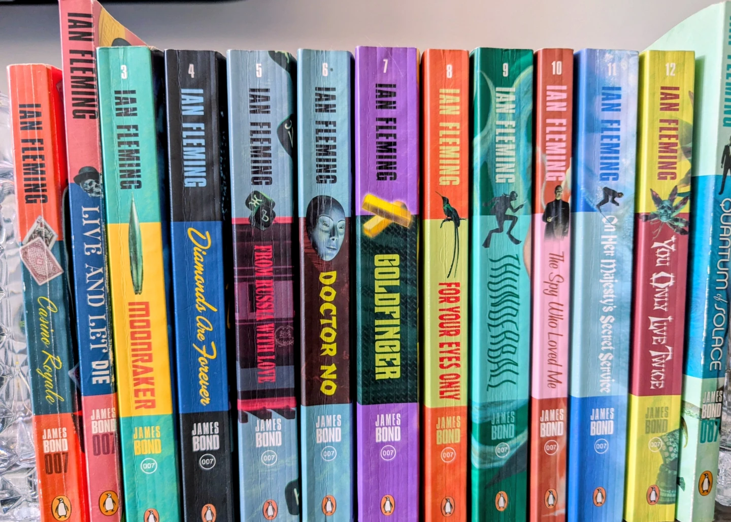 James Bond paperbacks