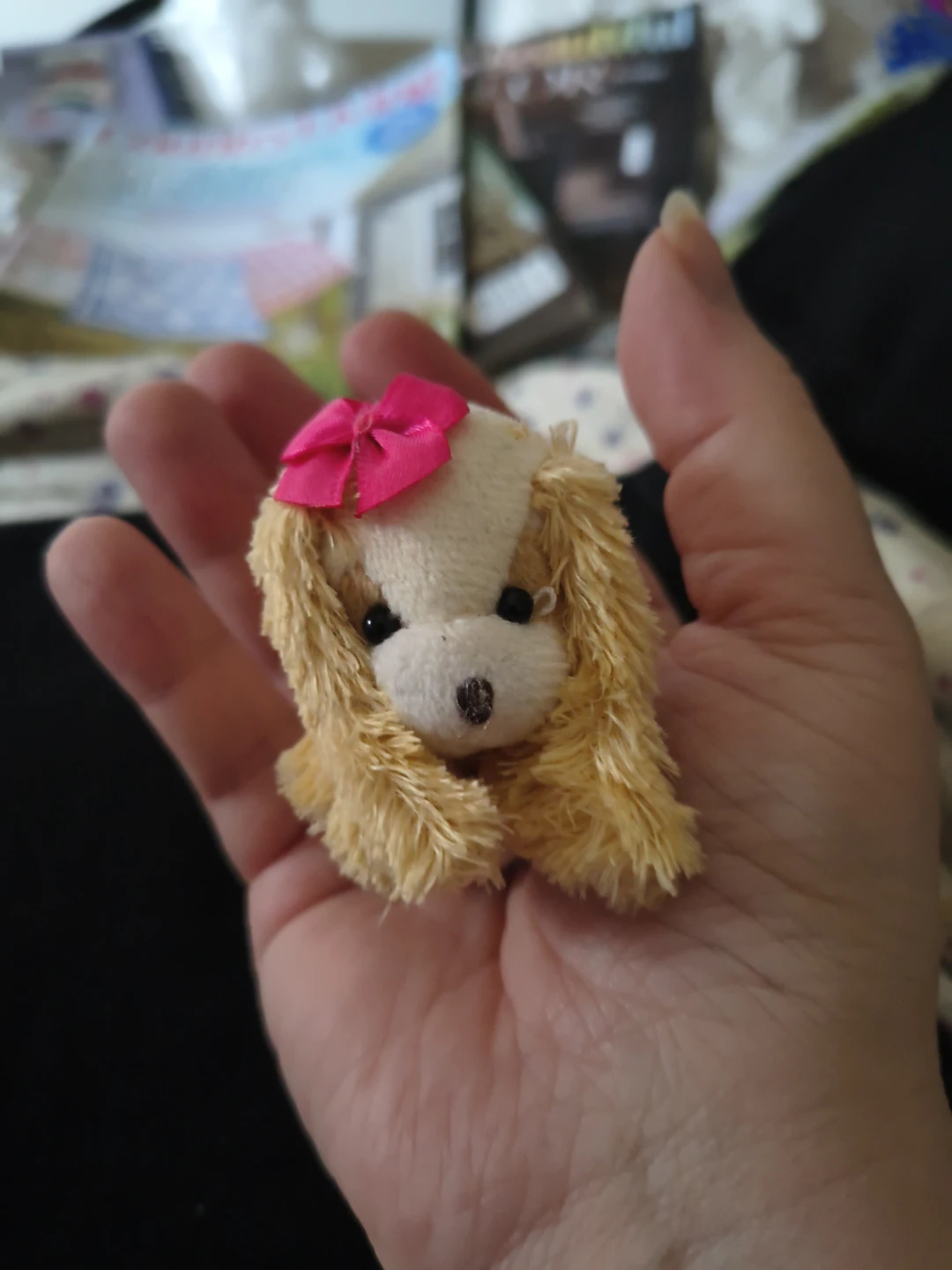 Plush Dog Keychain with Suction Cup - photo 5