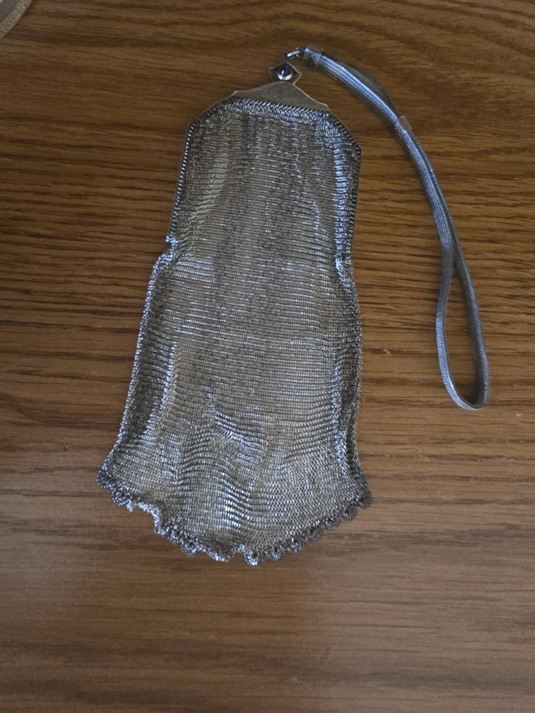 Whiting & Davis Sterling Mesh Coin Purse