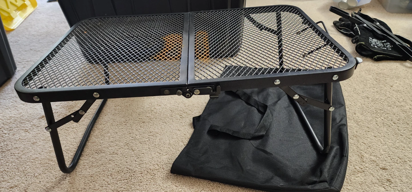 Portable Folding Camp Table with Carry Bag