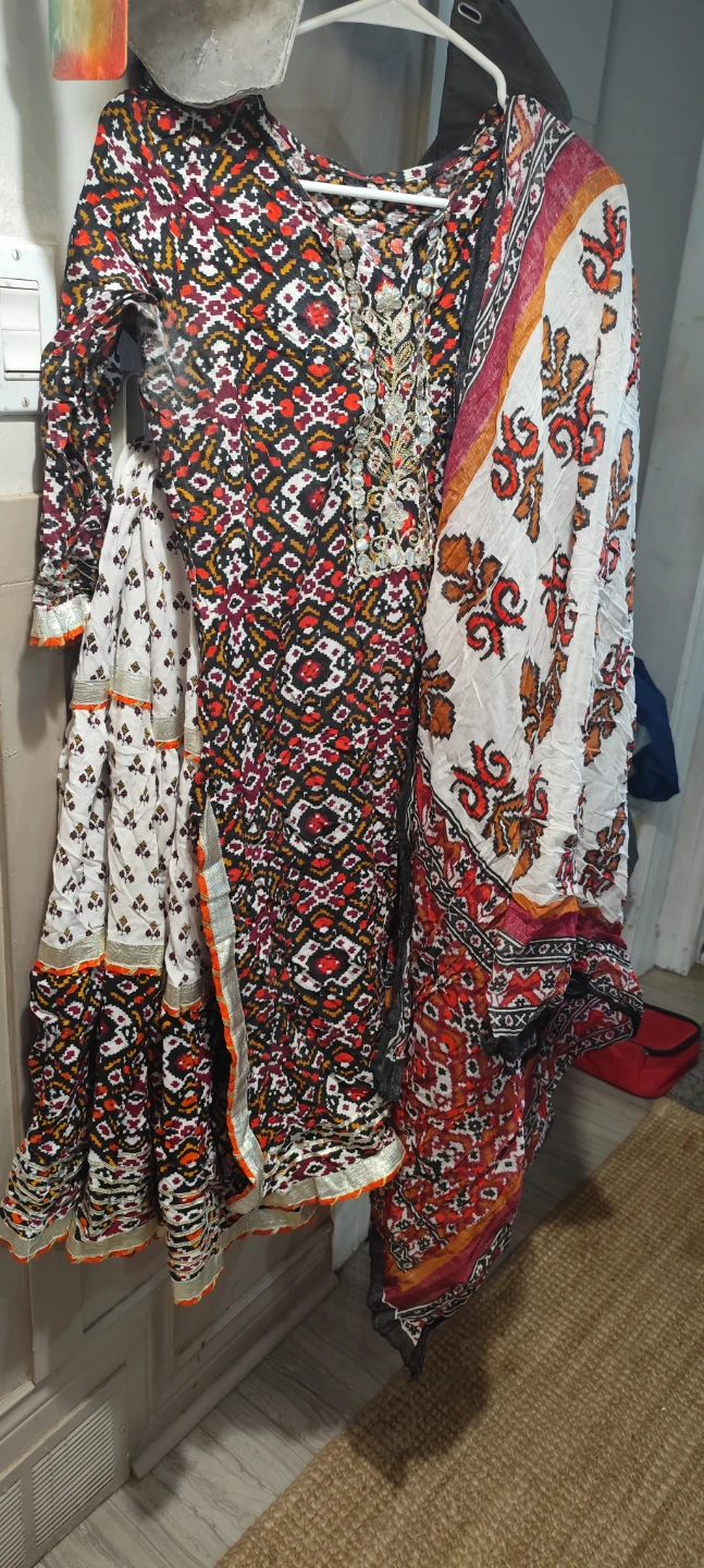 Women's Indian Dress with Dupatta size small
