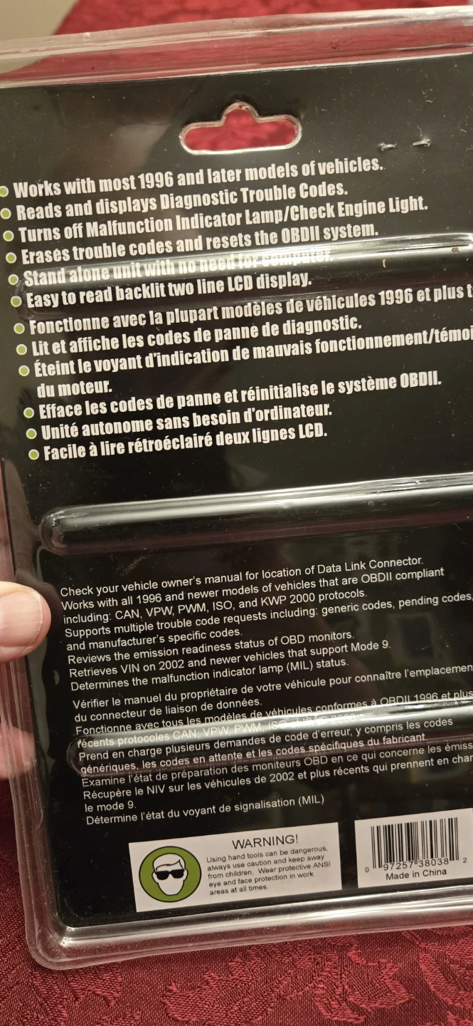 GRIP CAN OBDII Diagnostic Scan Tool - photo 2