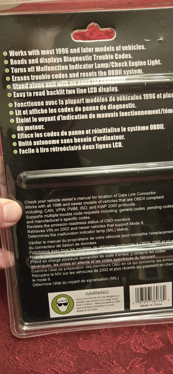GRIP CAN OBDII Diagnostic Scan Tool - photo 3