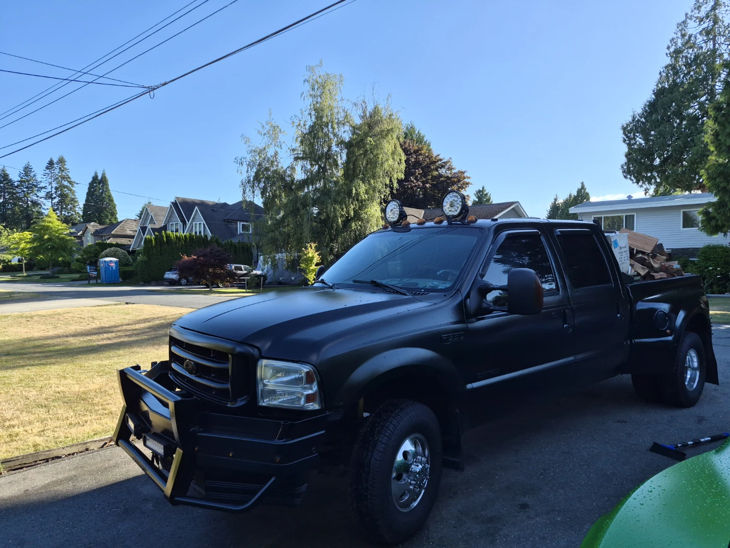 Black Ford F-Series Truck