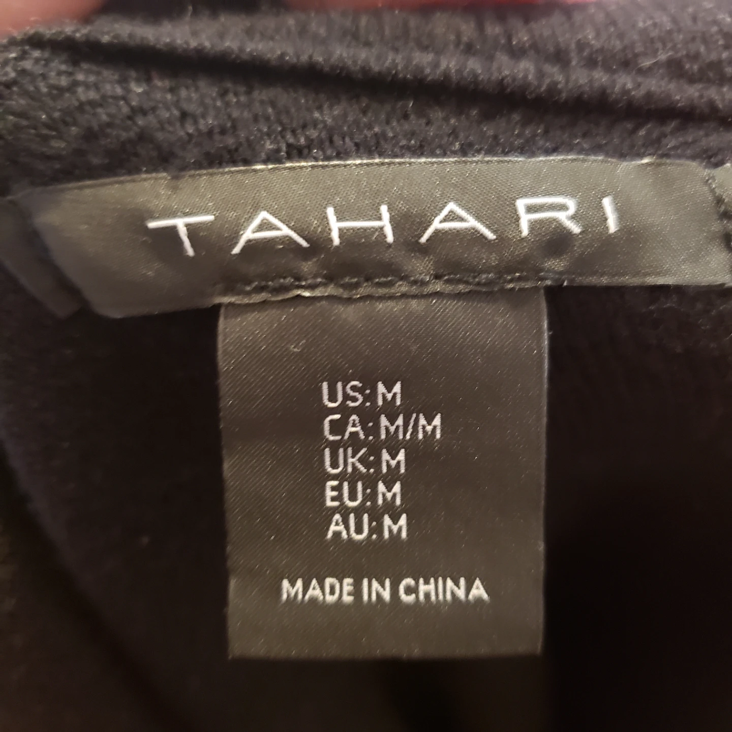 Tahari Black Cardigan Sweater Jacket - photo 2