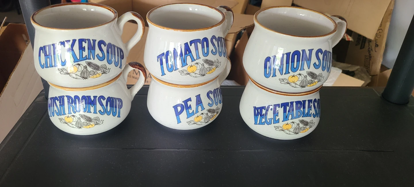 Set of 6 Soup Bowls