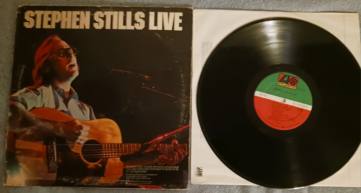 Stephen Stills Live Vinyl Record