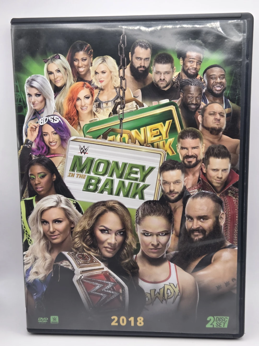 WWE Money in the Bank 2018 DVD 2 Disc Set