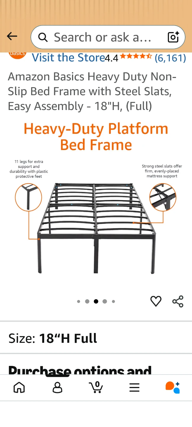 Full Platform Bed Frame - photo 5