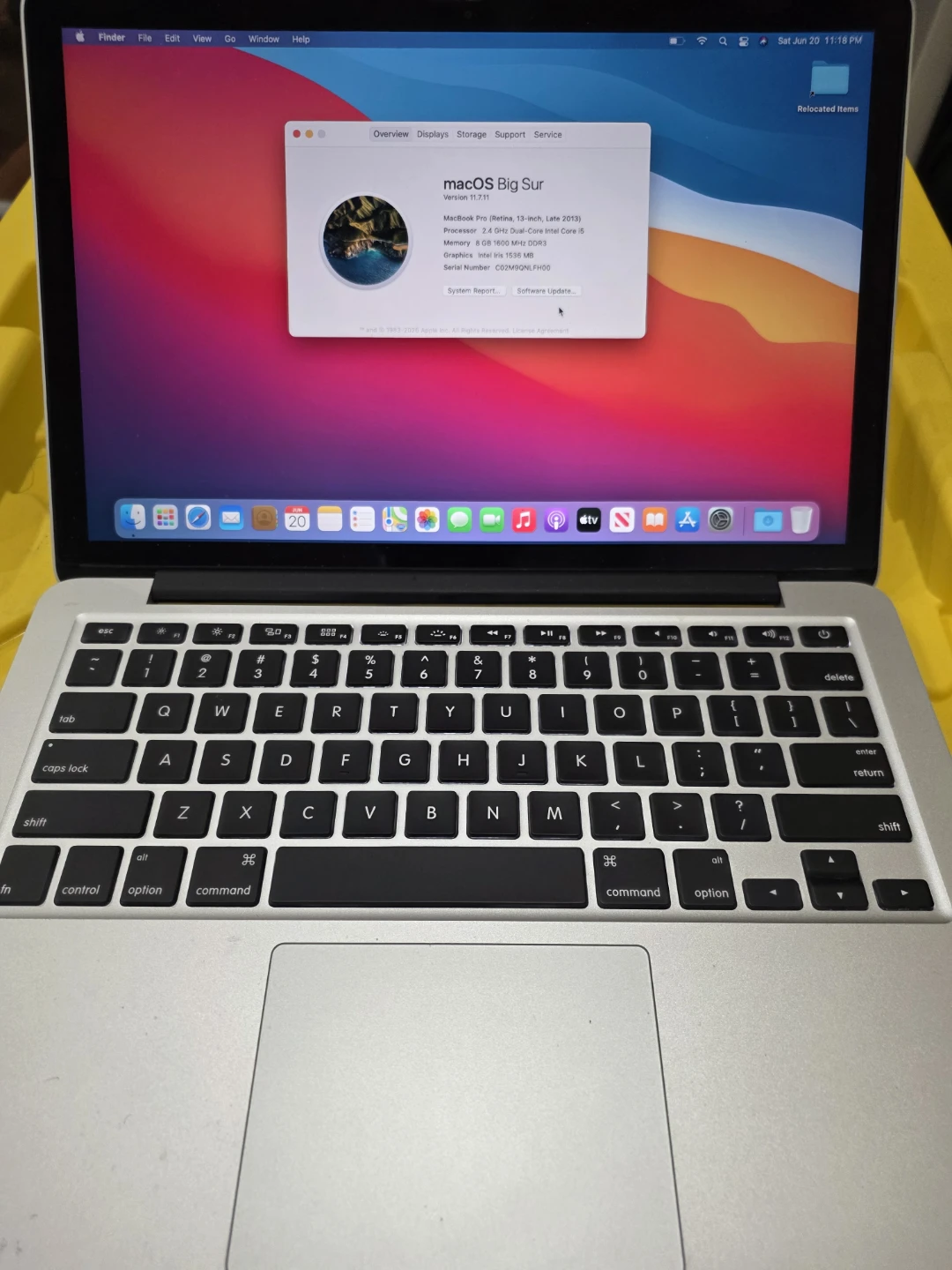 Apple MacBook Pro (13-inch, Late 2013)