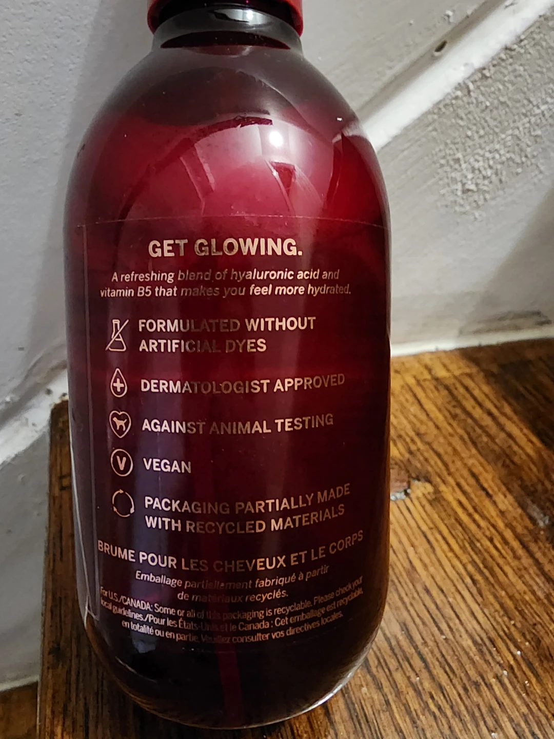 Pink Cranberry Hair & Body Mist 8 fl oz - photo 3