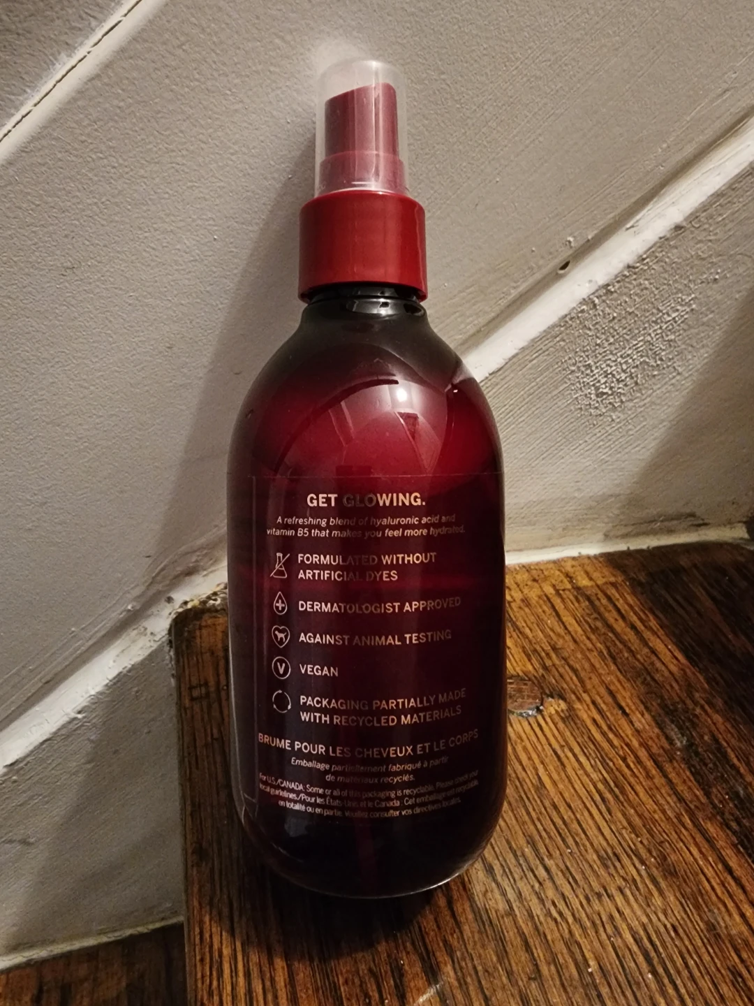 Pink Cranberry Hair & Body Mist 8 fl oz - photo 4