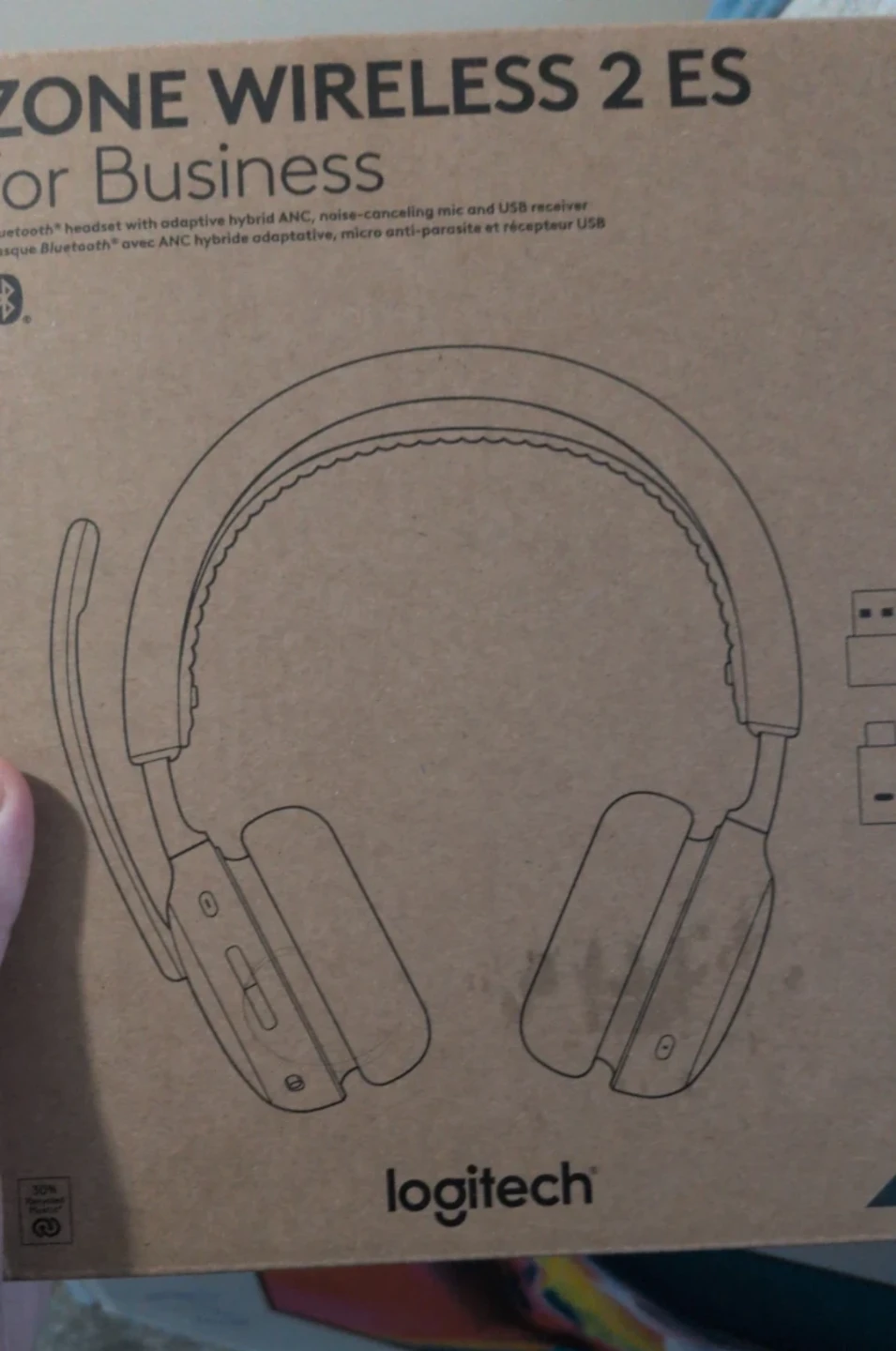 Logitech Zone Wireless 2 ES Headset ( Never opened, sealed box )