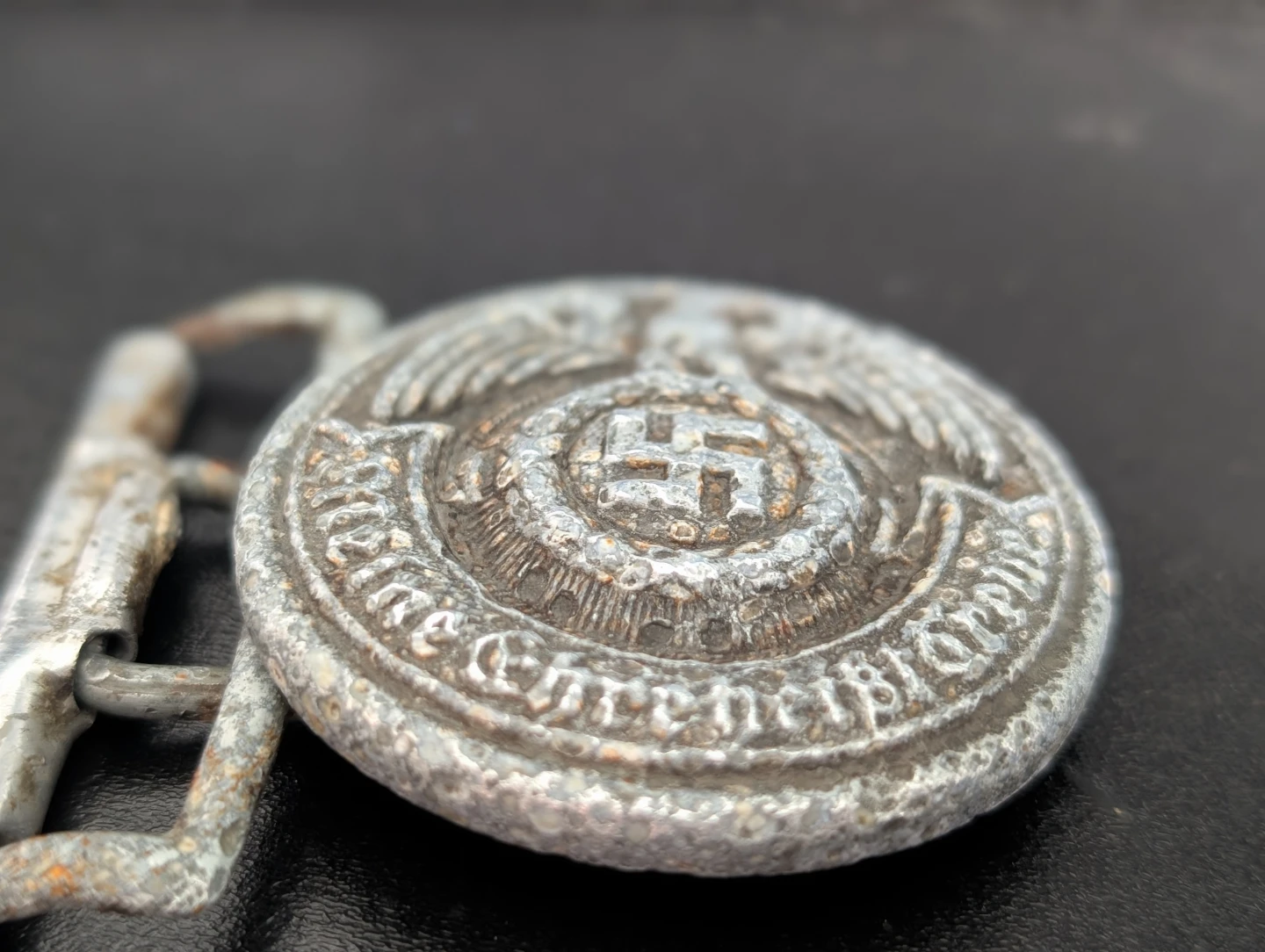 Buckle of ss officer ww2 era. - photo 2
