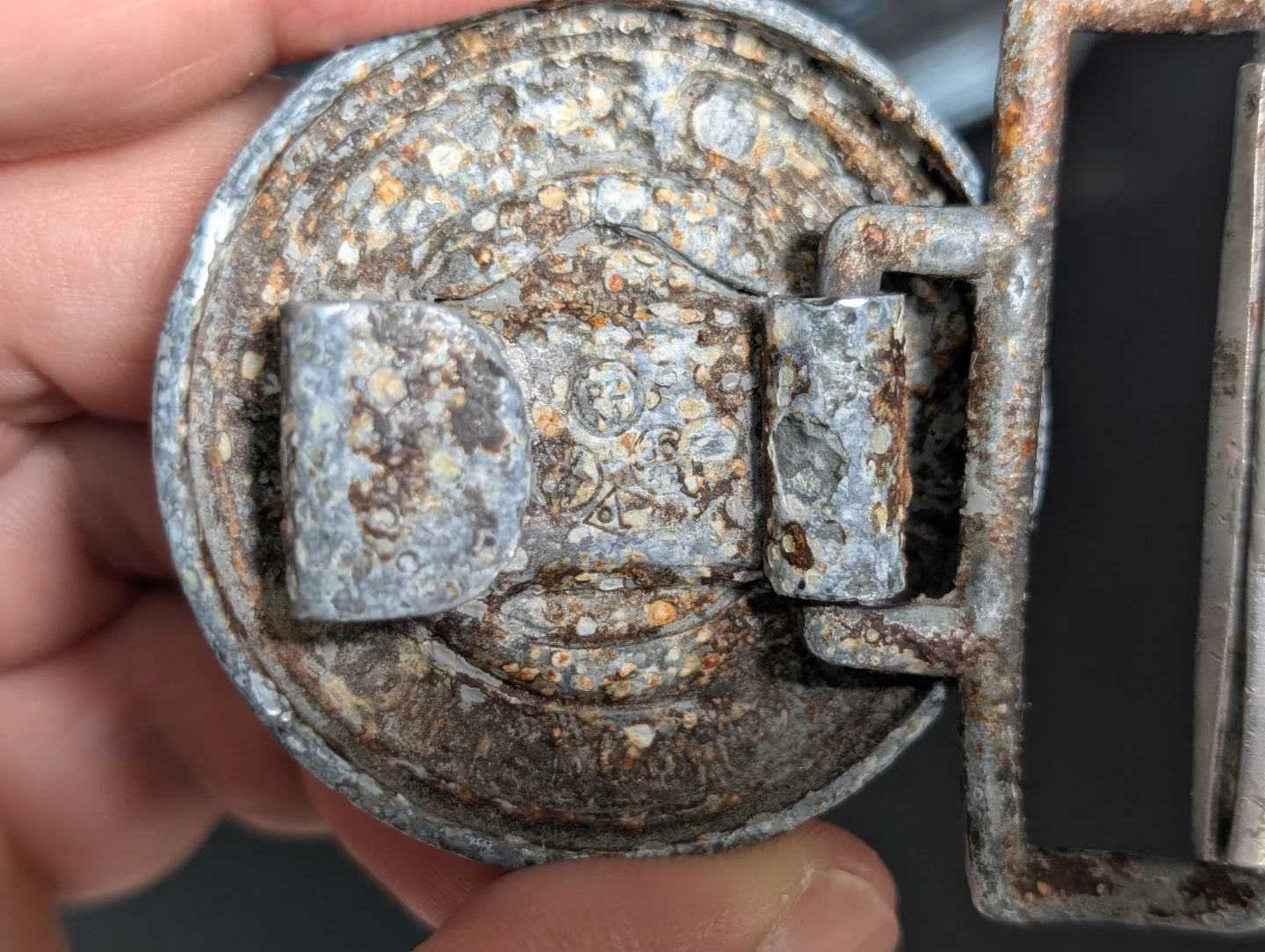 Buckle of ss officer ww2 era. - photo 4