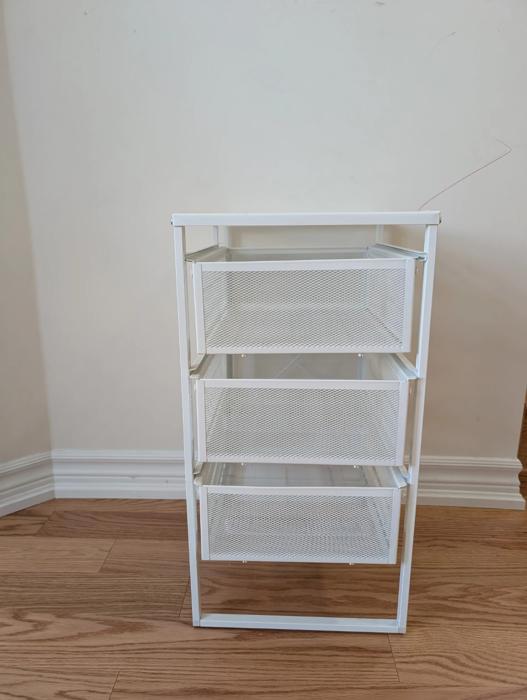 Ikea White 3-Drawer Storage Unit