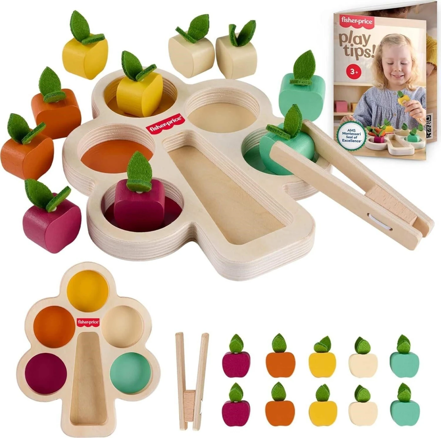 Fisher-Price Montessori Wooden Sorting Tree