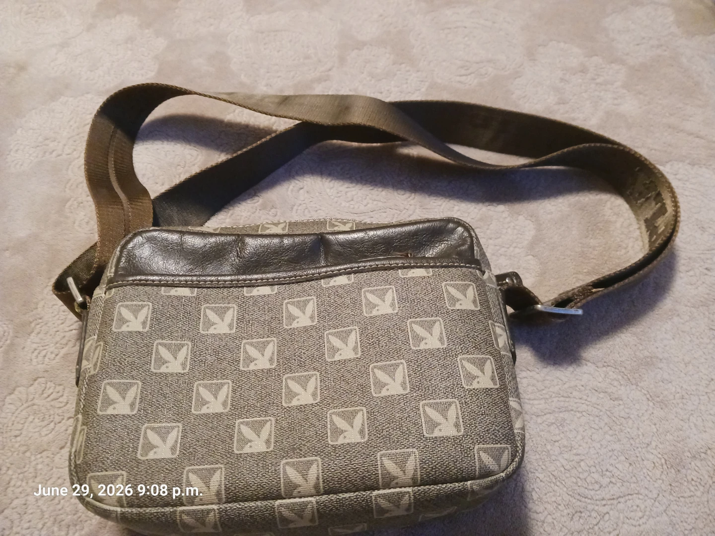 Playboy Monogram Crossbody Bag