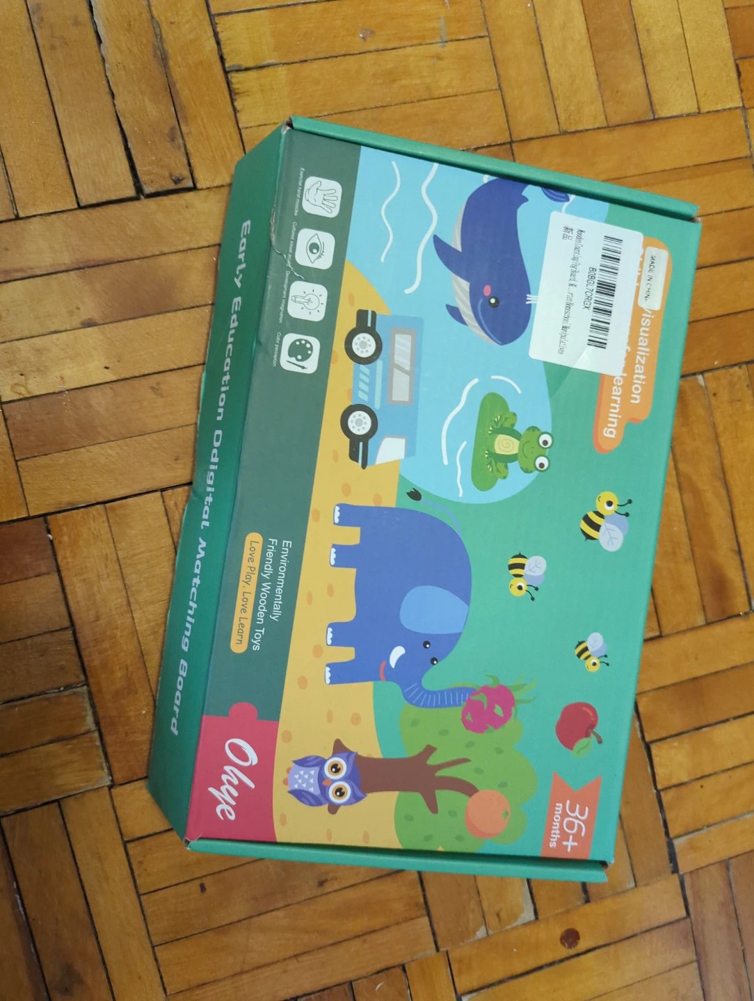 Ohop's Early Education Wooden Matching Board