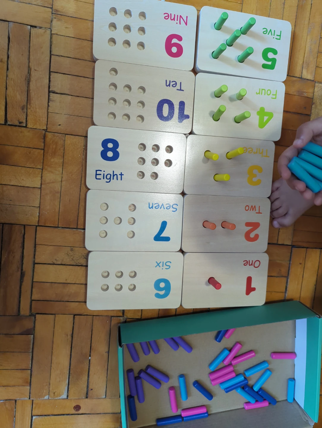 Ohop's Early Education Wooden Matching Board - photo 3