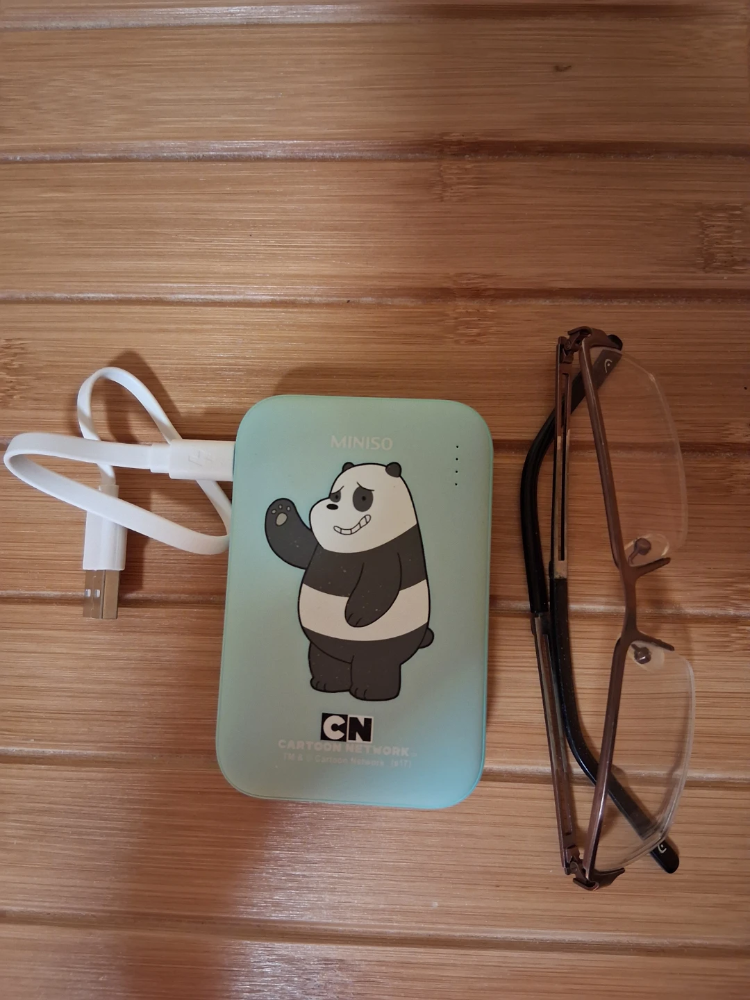 MINISO Power Bank 3600mAh Cartoon Network Panda - photo 3