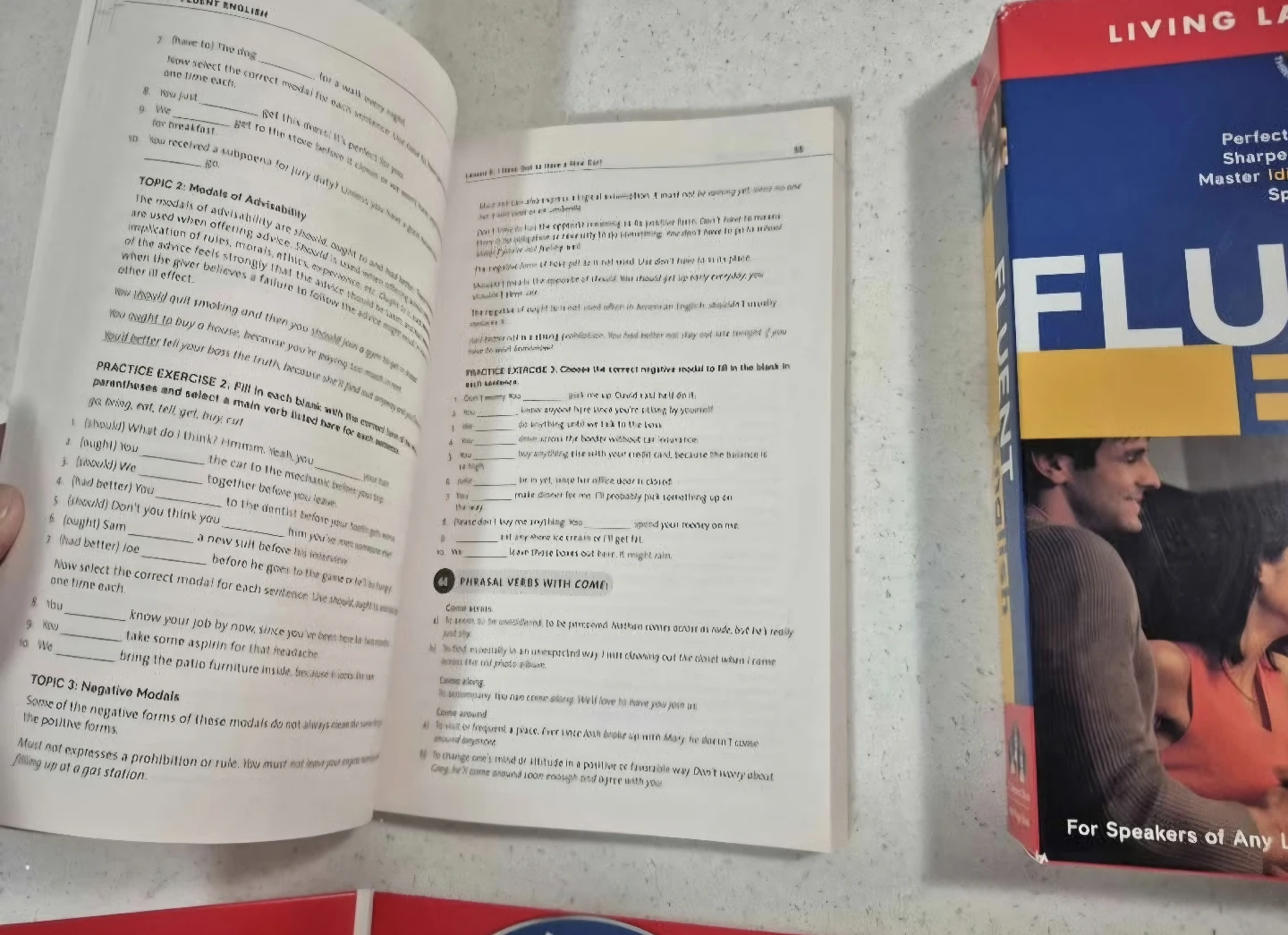 Living Language Fluent English Book and CDs - photo 2