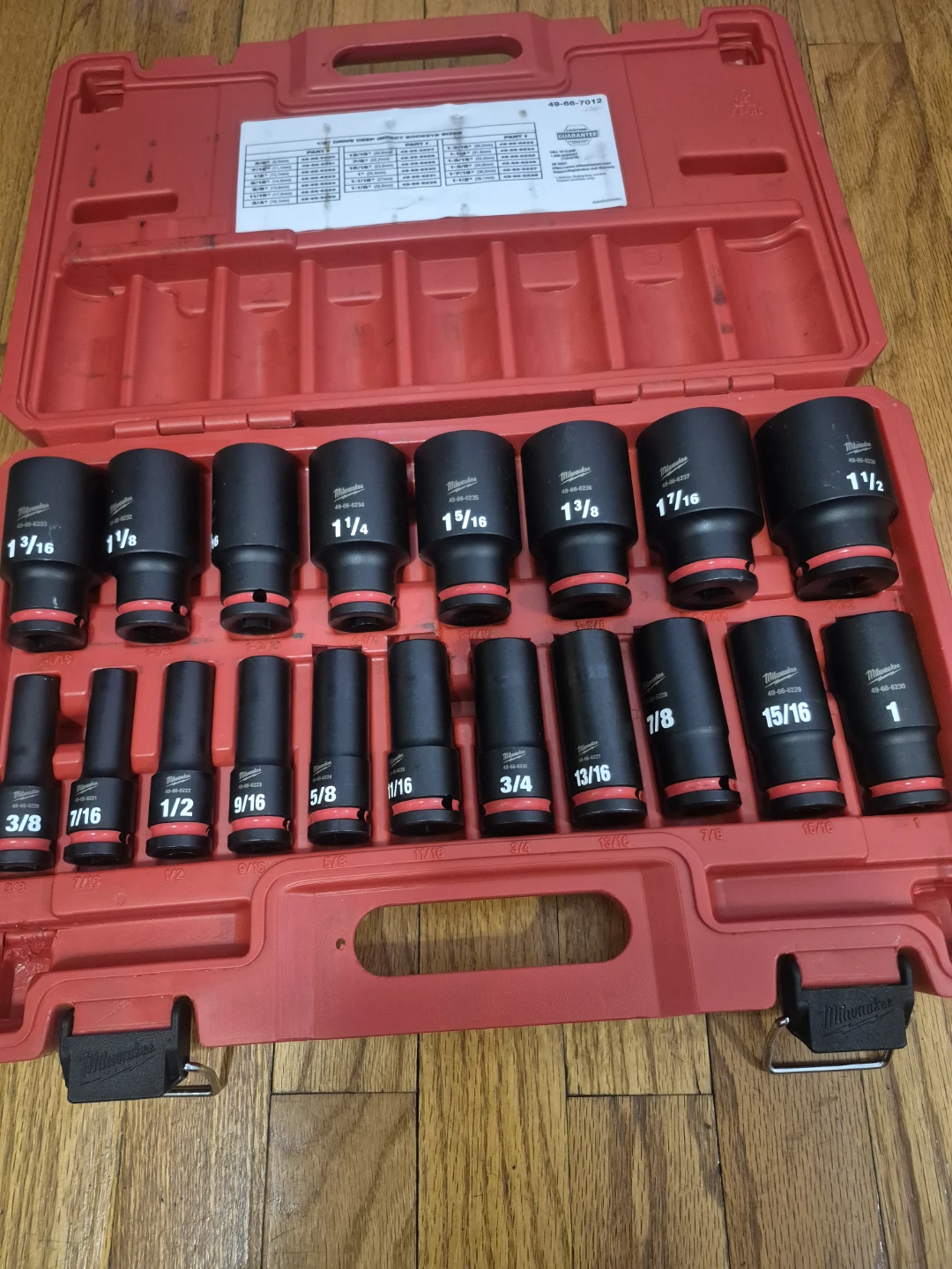 Milwaukee Impact Socket Set