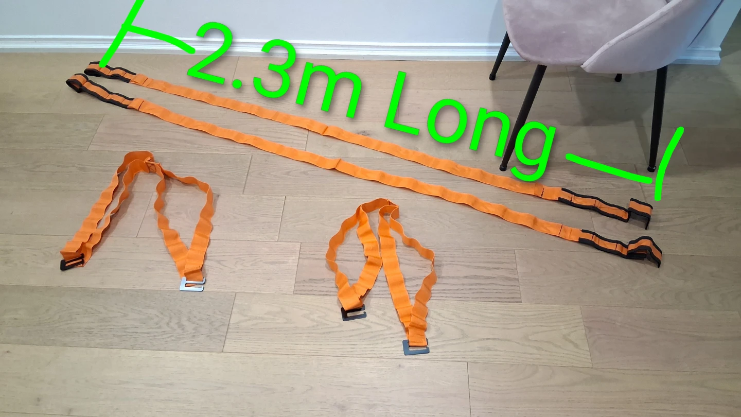 Moving Straps w shoulder straps 4pcs, 2 persons lifting system - photo 4