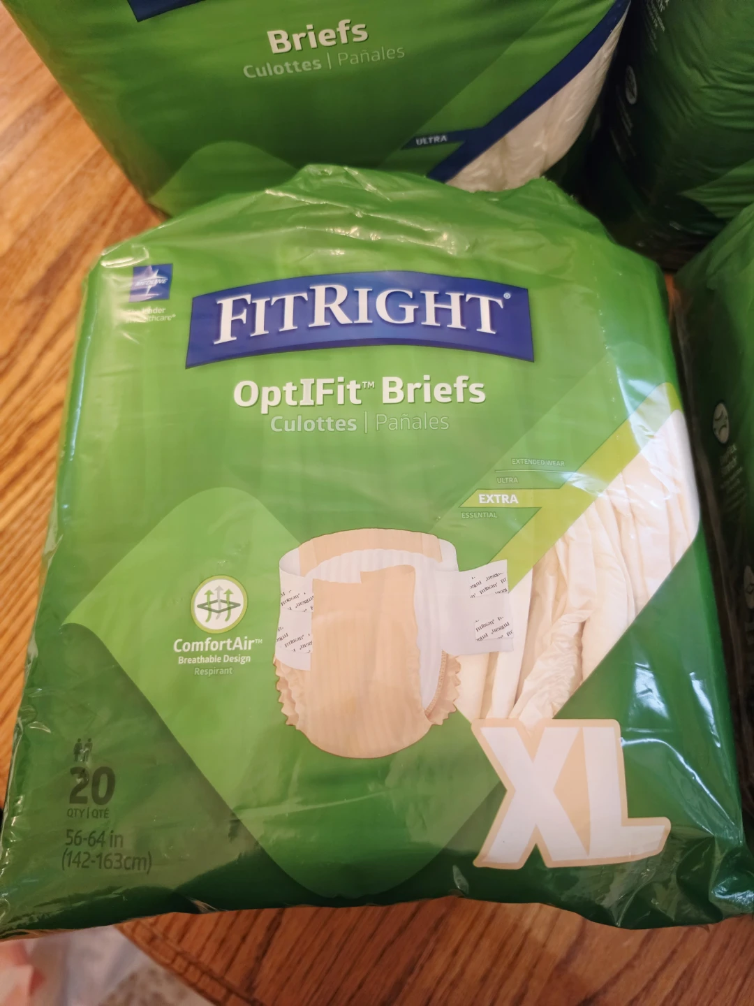 Fit Right 3XL briefs.