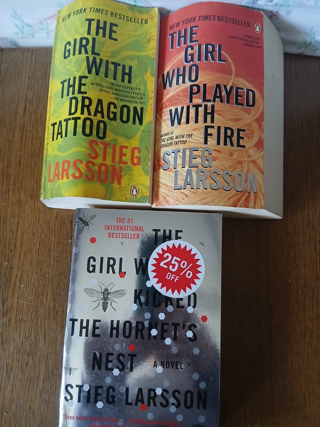 3 books for $15