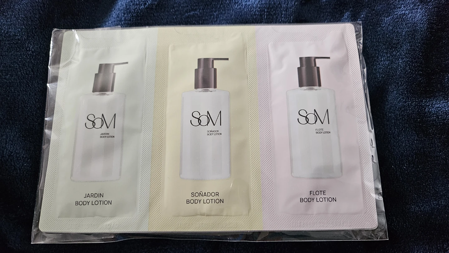 SOM Body Lotion Sample Set - Jardin, Sonador, Flote ⚽
