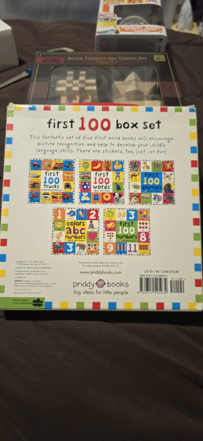 Bright Baby First 100 Box Set - 5 Books - photo 2