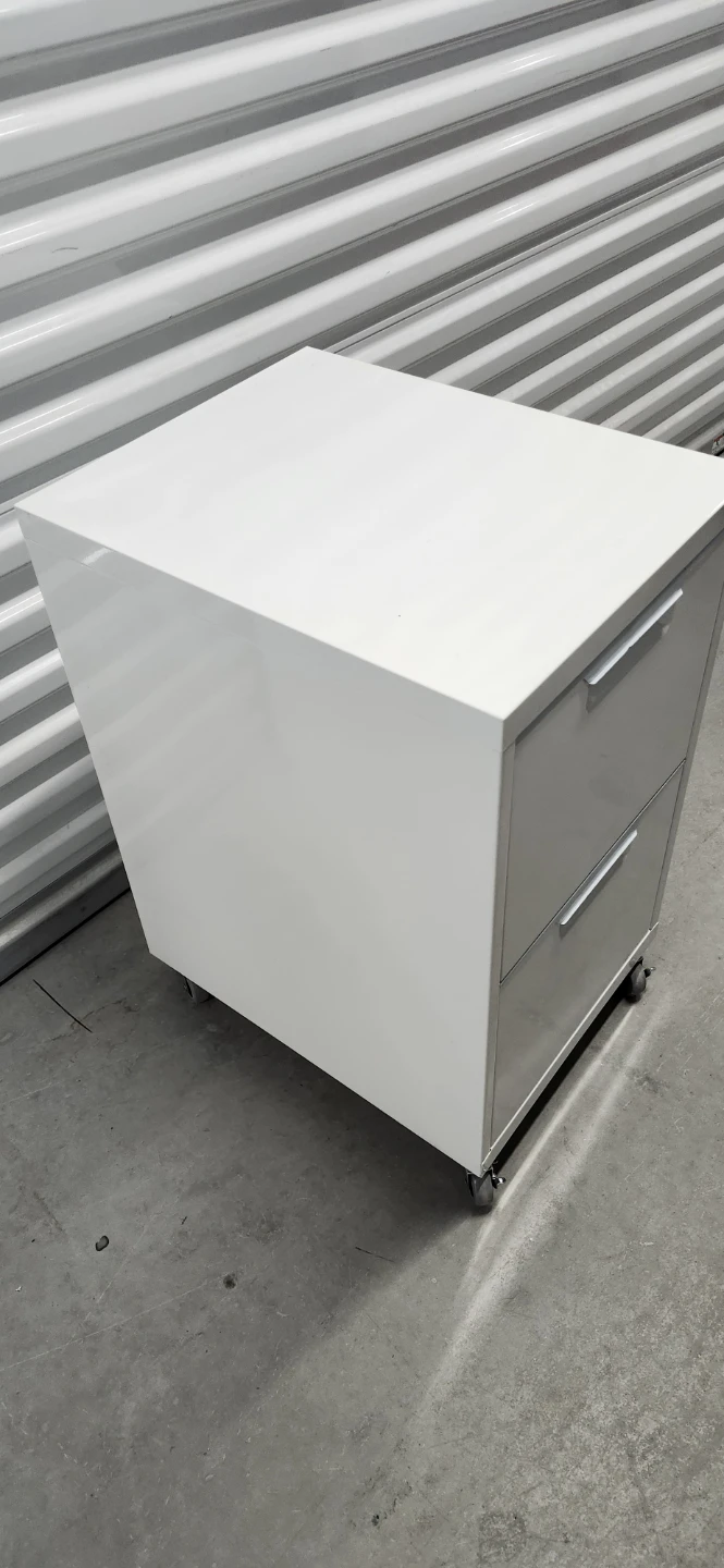 Metal filing cabinet with wheels - photo 5
