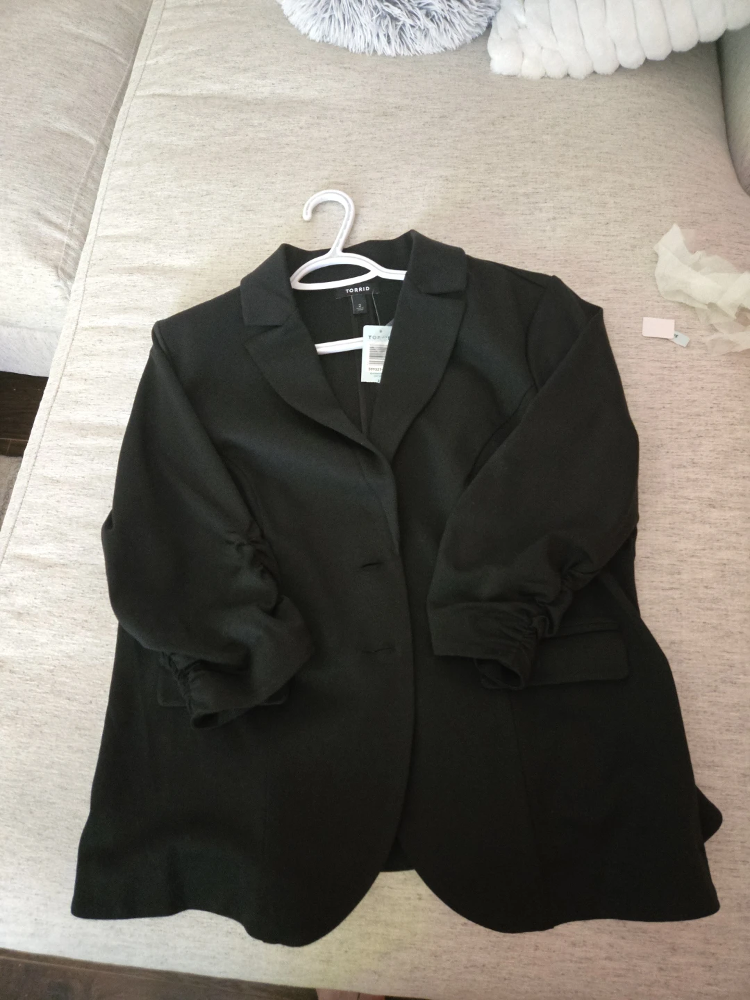 Torrid Black Blazer Size 2 - photo 2