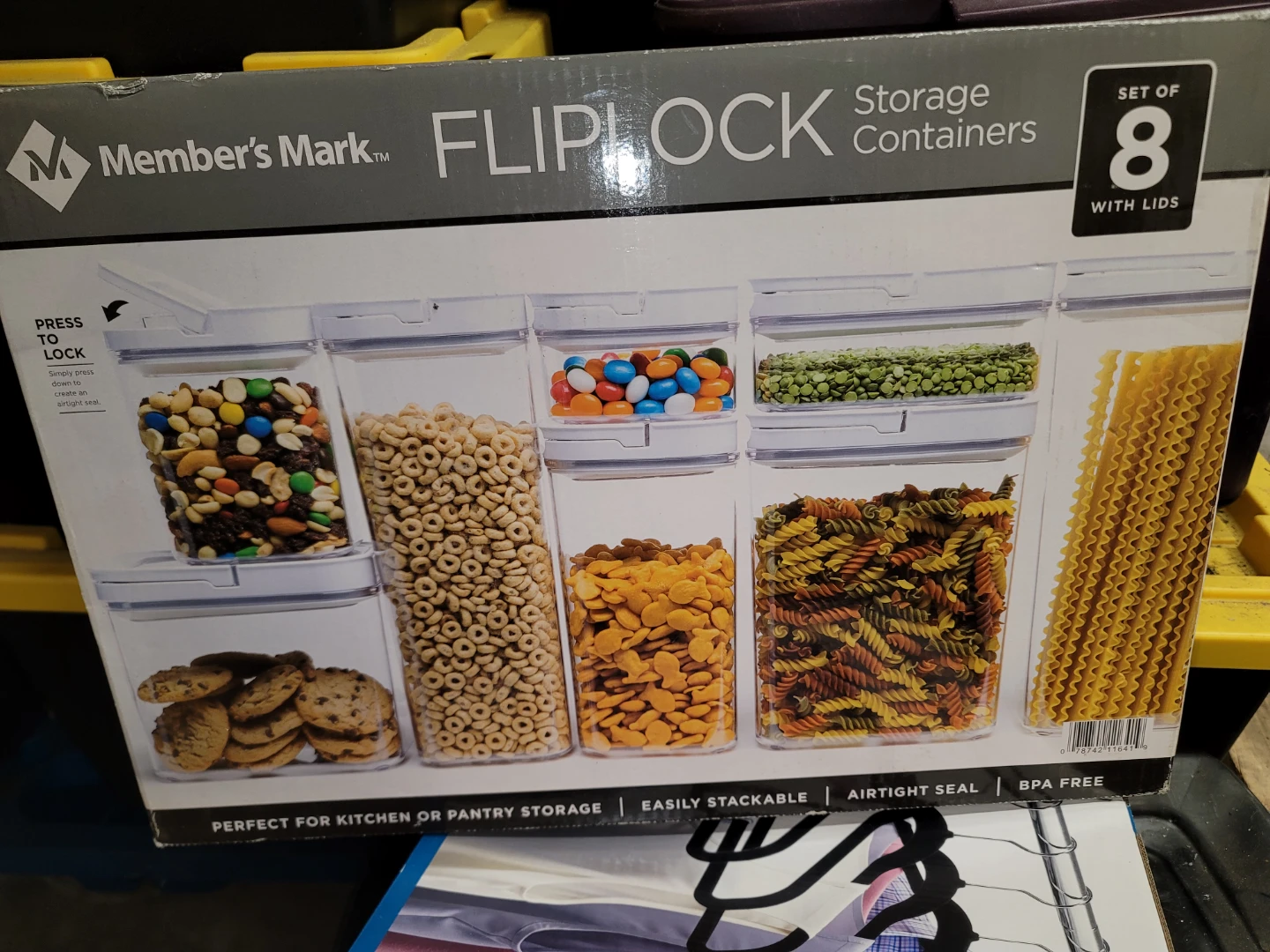 Member's Mark FLIPLOCK Storage Containers Set of 8
