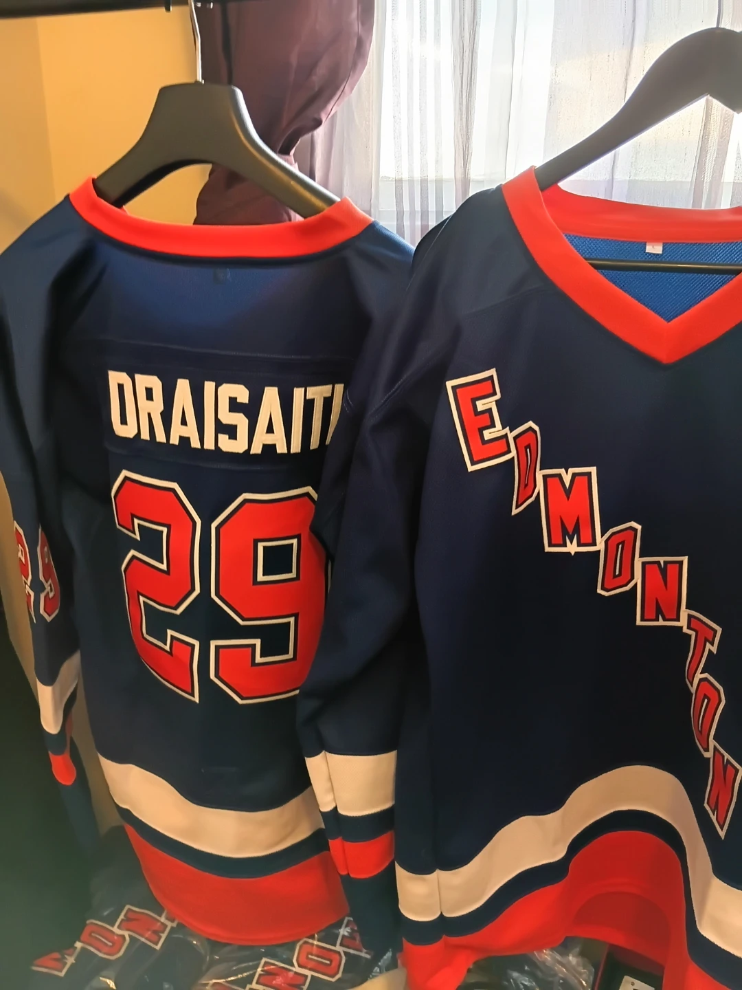 Edmonton Oilers "Draisaitl" Hockey Jersey