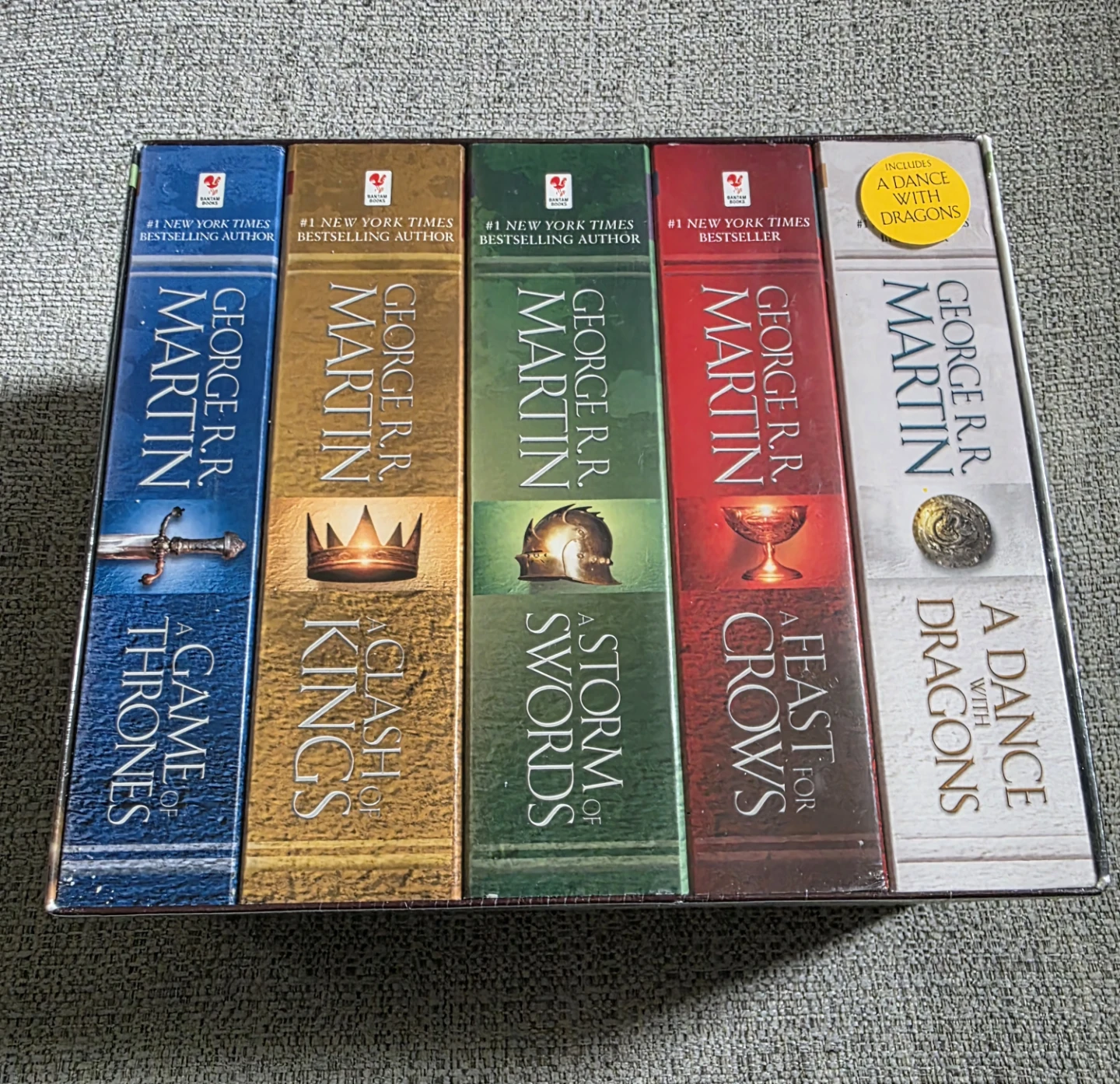 George R. R. Martin's A Game of Thrones 5-Book Boxed Set