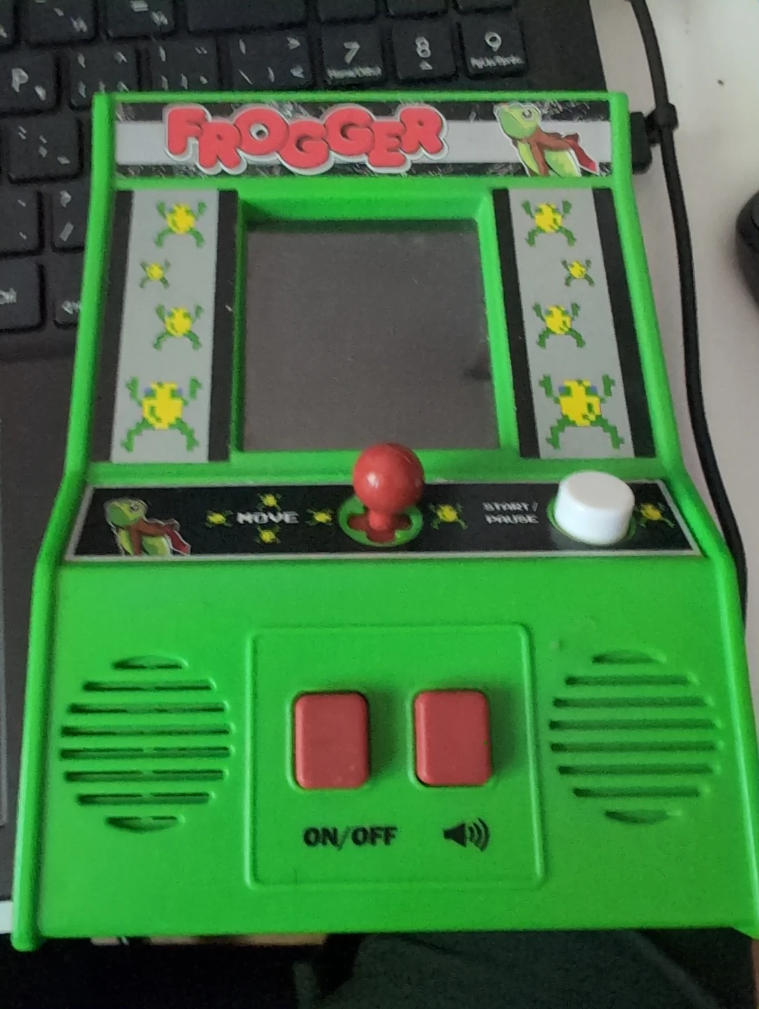 Frogger Handheld Game