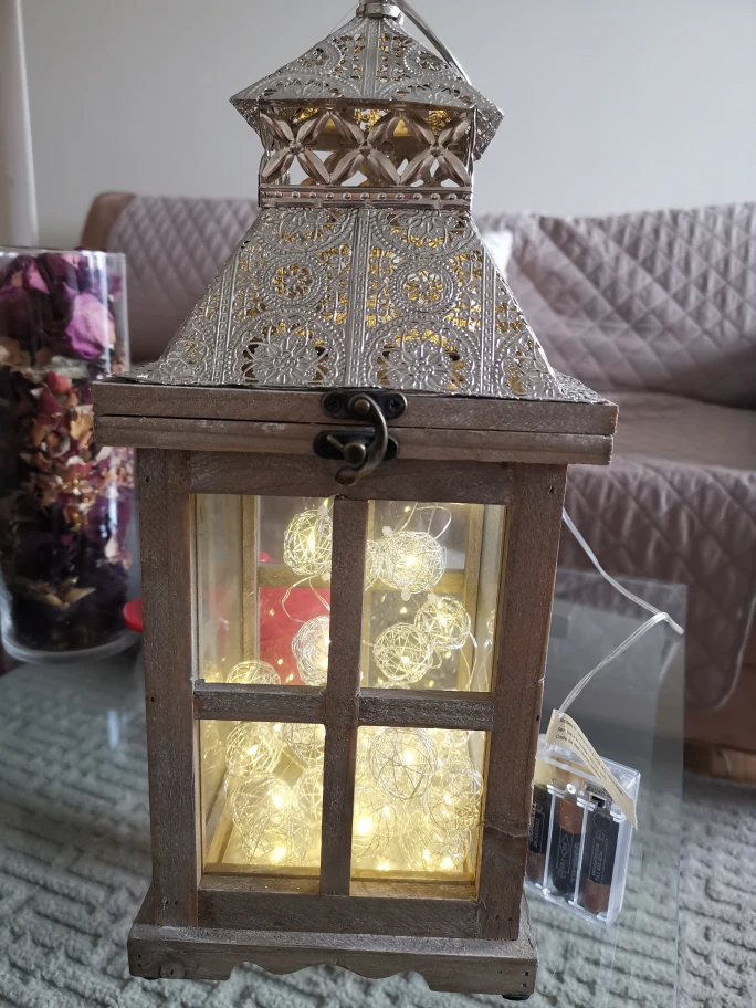 Decorative Lantern with Lights