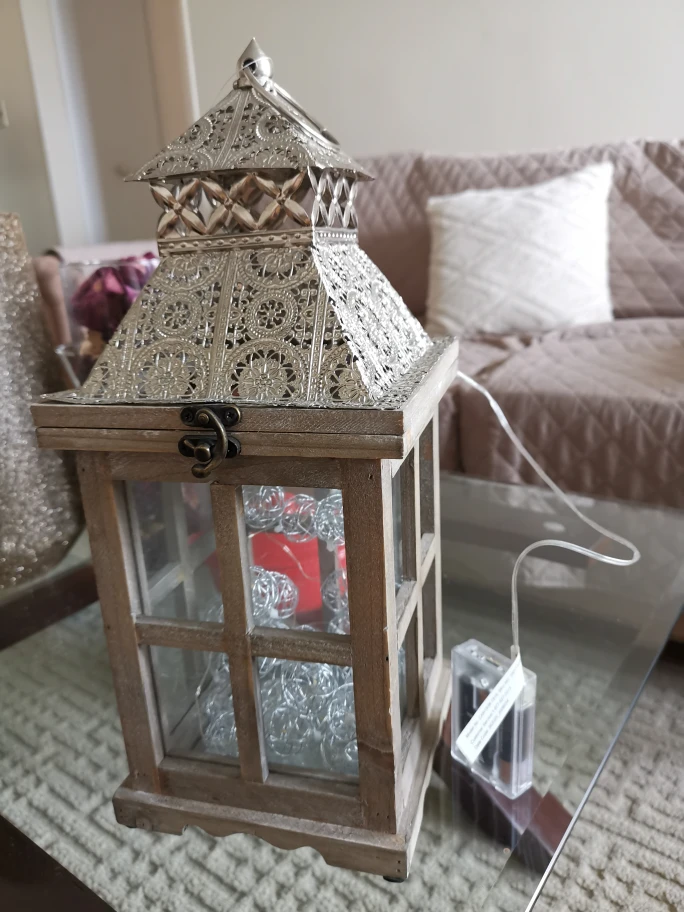 Decorative Lantern with Lights - photo 2