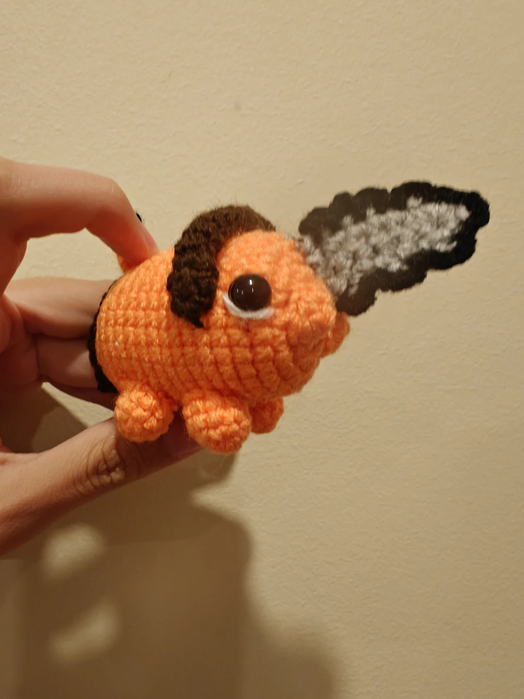 Crocheted Pochita Plush Toy - photo 4