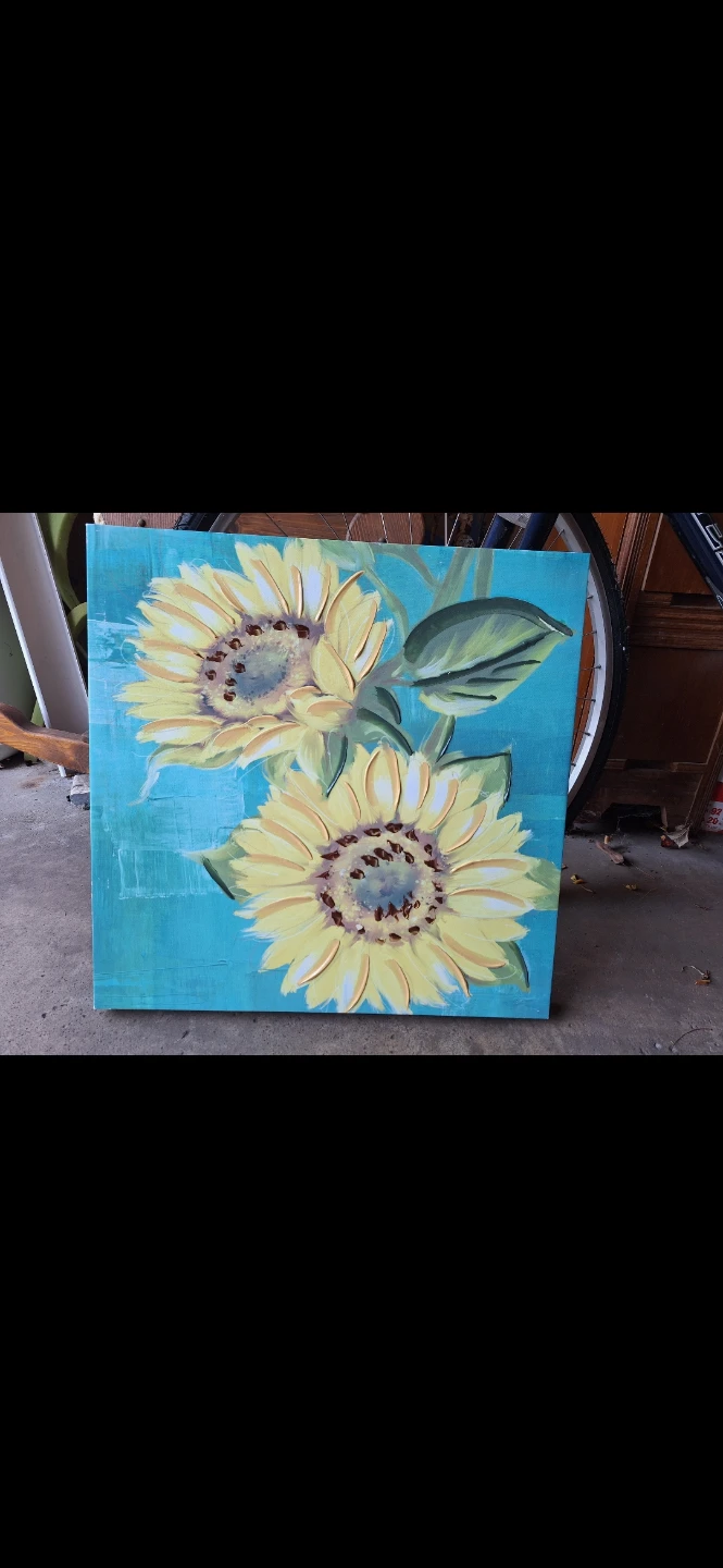 Sunflower Painting