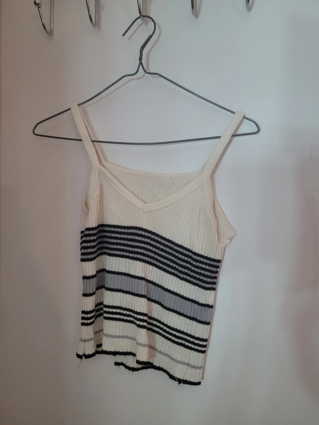 Ribbed Striped Tank Top - photo 2