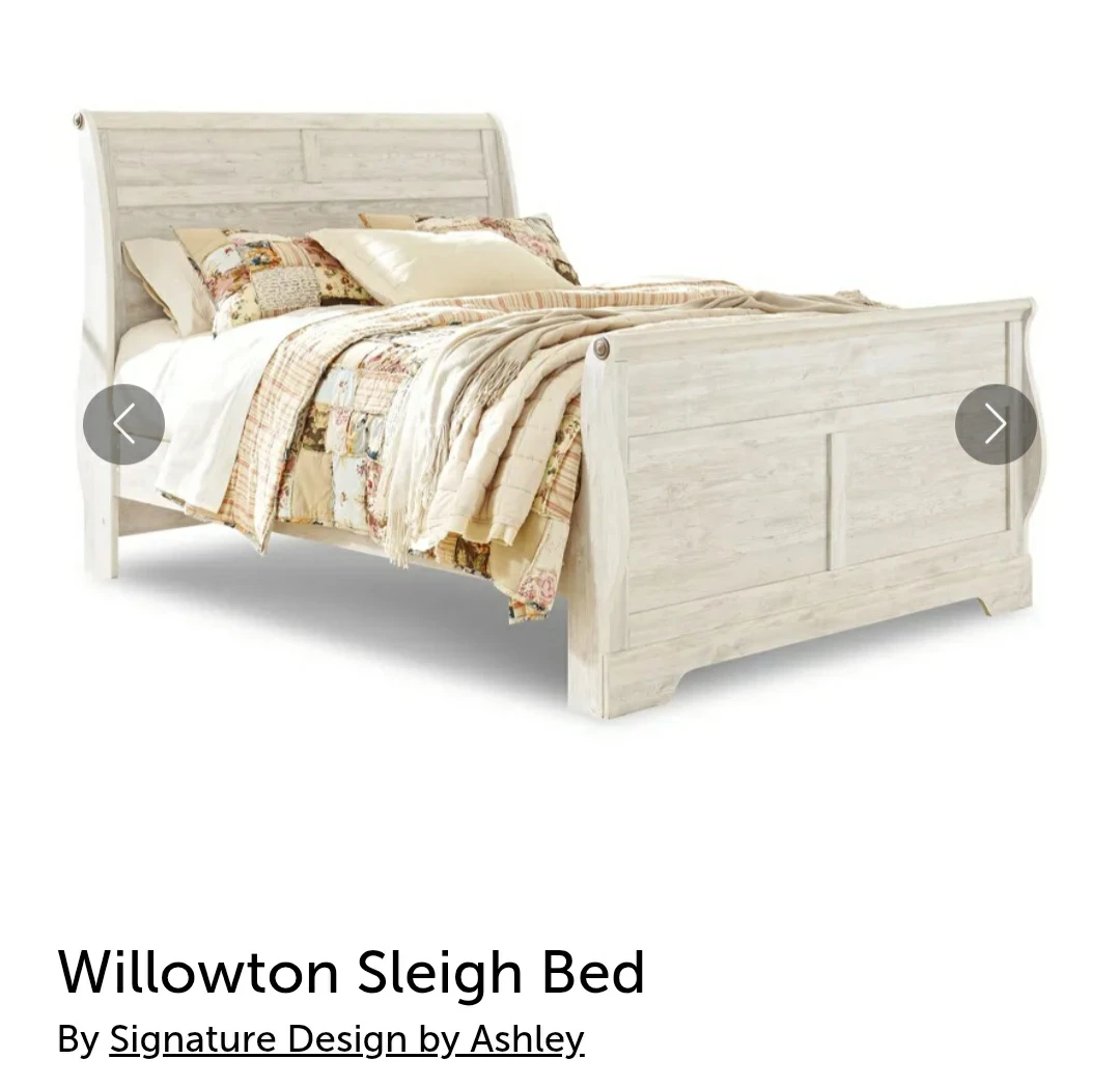 Ashley Willowton Queen Sleigh Bed - photo 4