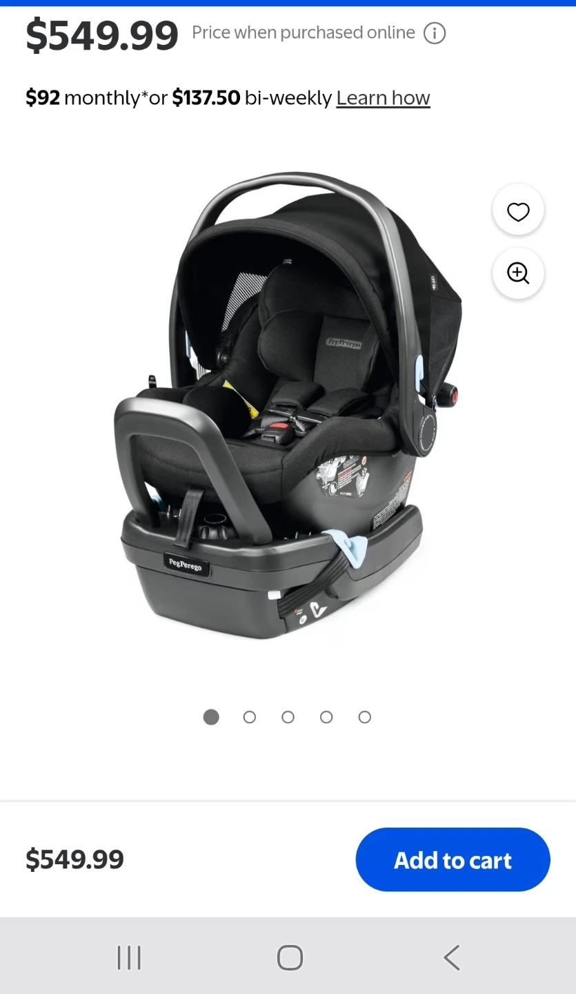 Peg Perego Infant Car Seat