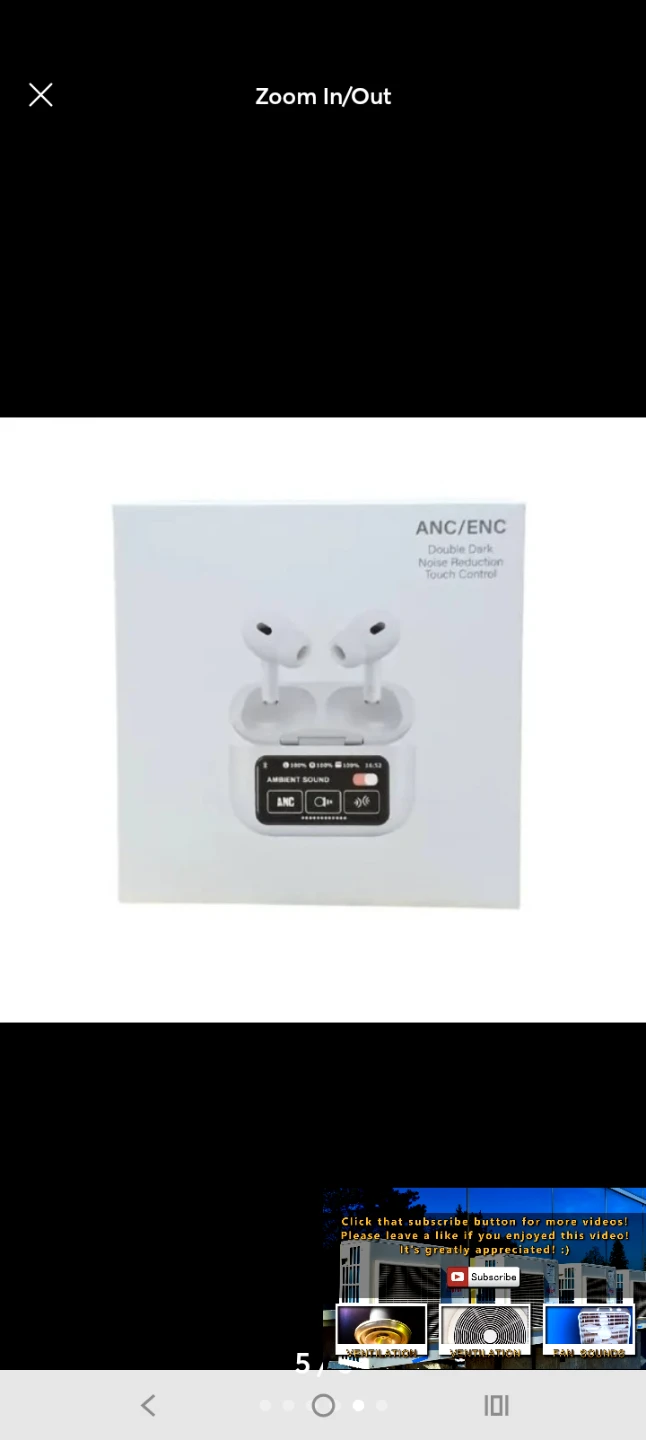 ANC/ENC Wireless Earbuds with Charging Case